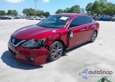 2018 Nissan Altima 2.5 Sr z USA, uszkodzony, nr VIN 1N4AL3AP5JC143508